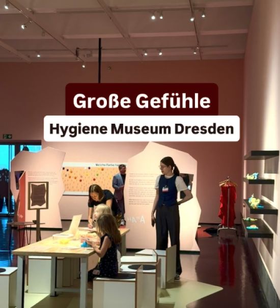 Es gibt eine neue Sonderausstellung über die große Welt der Gefühle in Dresden! 🔎
